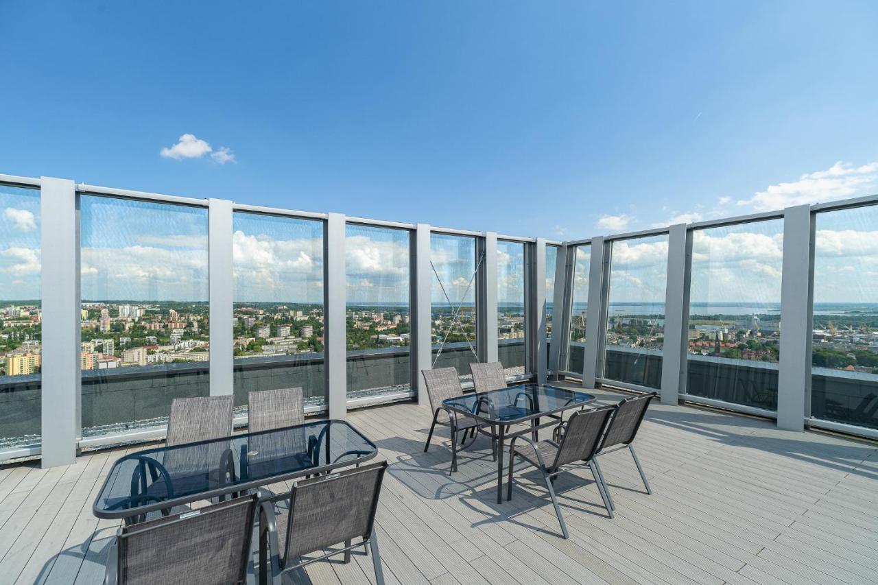 Comfy Apartments 4-5Th Floor Hanza Tower - Sauna & Pool Szczecin Luaran gambar