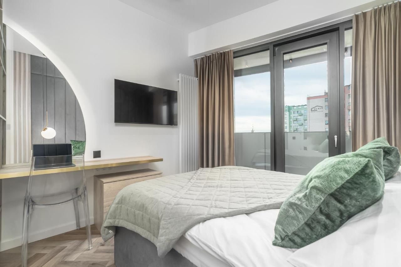 Comfy Apartments 4-5Th Floor Hanza Tower - Sauna & Pool Szczecin Luaran gambar